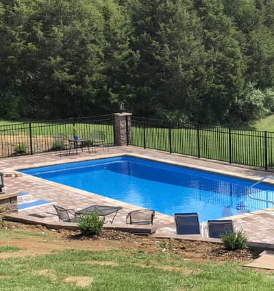 metal fence for pool Richlands, Virginia